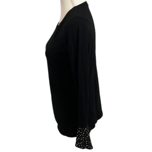 MICHAEL Michael Kors Studded Bell-Sleeve Top - Picture 3 of 12